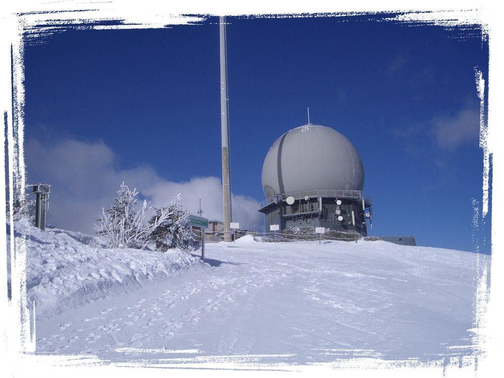 Der Arbergipfel 1456 Meter