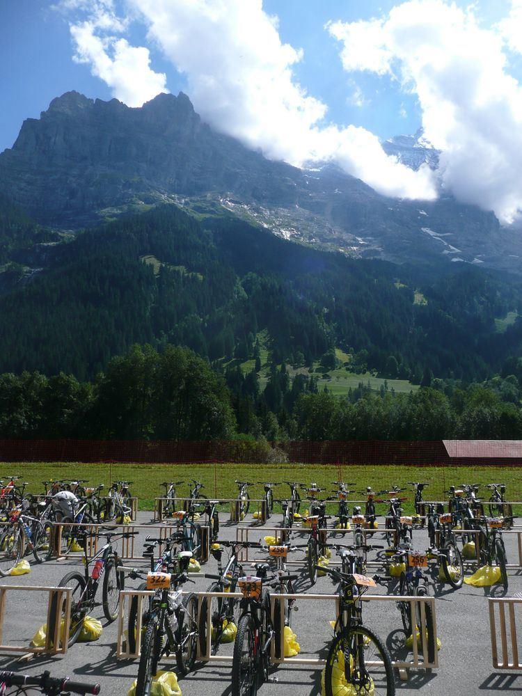 Eiger Nordwand im Hintergrund !